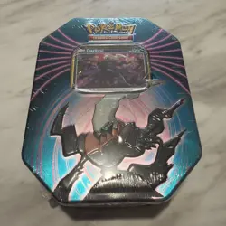 Pokemon TCG: 2021 Knockout Collectible Tin Darkrai Promo Factory Sealed 3 Packs - Image 1