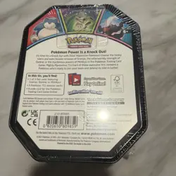 Pokemon TCG: 2021 Knockout Collectible Tin Darkrai Promo Factory Sealed 3 Packs - Image 2