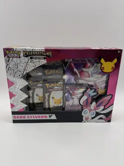 Pokemon TCG Celebrations Dark Sylveon V Collection Box Factory Sealed - Image 1