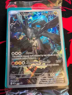 Nintendo Pokemon TCG N's Zekrom 31 MEP031 031 Promo Holo English 2026 sealed - Image 1