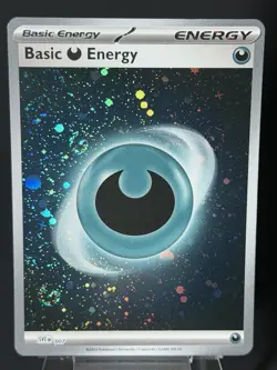 3x SWIRL 🌀Basic Darkness Energy (Cosmos Holo) Scarlet & Violet Energies Pokemon - Image 1