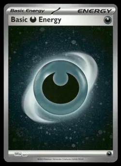 3x SWIRL 🌀Basic Darkness Energy (Cosmos Holo) Scarlet & Violet Energies Pokemon - Image 2