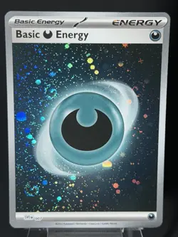 3x SWIRL 🌀Basic Darkness Energy (Cosmos Holo) Scarlet & Violet Energies Pokemon - Image 5