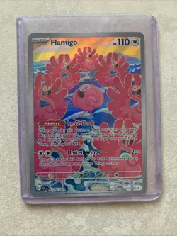 Pokemon TCG Flamigo Scarlet & Violet Paldea Evolved Holo - Image 2