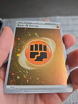 Pokemon TCG 151 Holo Fighting 3 Swirl 🌀 Energy Cosmo Holo - Image 1
