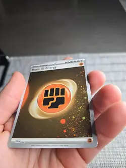 Pokemon TCG 151 Holo Fighting 3 Swirl 🌀 Energy Cosmo Holo - Image 3