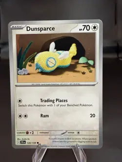 Pokemon Dunsparce Common SV09: Journey Together 120/159 NM - Image 1