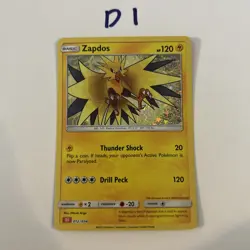 ⚡ Zapdos 012/034 CLC ⚡ Pokemon TCG Classic Collection NM Holo - Image 1