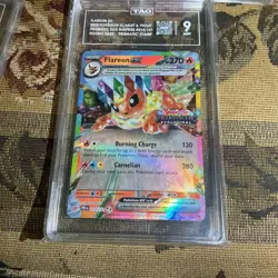 2025 Pokemon FLAREON EX 014/131 PRE Stamped Promo Surprise Box - TAG 9 - Image 1