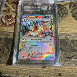 2025 Pokemon FLAREON EX 014/131 PRE Stamped Promo Surprise Box - TAG 9 - Image 4