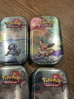 Pokemon TCG Kanto Friends Mini Tins Empty - Image 2