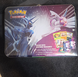 Pokemon TCG Collector Chest Tin Lost Origin Dialga Palkia English 2022 6+ MPN. - Image 1