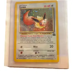 Eevee ⭐ 11 Holo Promo Wizards Black Star Promos 1999 Pokemon NM** Read below - Image 1