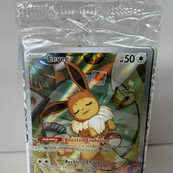 Eevee #173 Prismatic Evolutions ETB Promo Sealed Pokemon TCG Black Star Promo - Image 4