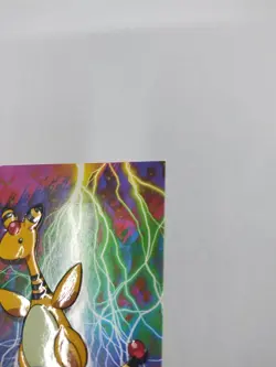 MINT 12 Of 15 pokemon topps stage three #181 ampharos DIE CUT SUPER RARE - Image 2