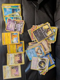 Lot Of 115 Holo Pokemon With Pikachu Assorted Years Sets - Image 1