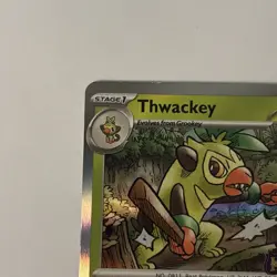 2024 Pokemon Thwackey Black Star Promo #115 - SV Twilight Masquerade - Stamped - Image 2