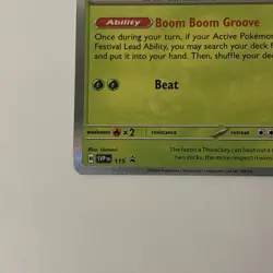 2024 Pokemon Thwackey Black Star Promo #115 - SV Twilight Masquerade - Stamped - Image 5