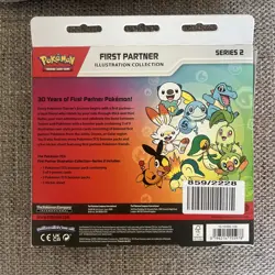 Pokemon TCG First Partner Illustration Collection Series 2 Sealed - Image 2