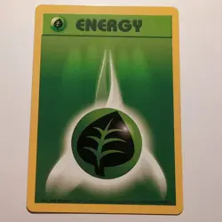 Grass Energy - Pokemon TCG Karte - Base Set - 99/102 - 1999 - English - Image 1
