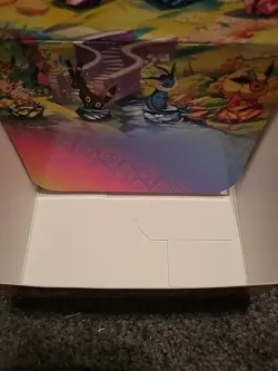 Pokemon Scarlet Violet Prismatic Evolutions Mini Tin EMPTY BOX DISPLAY - Image 3