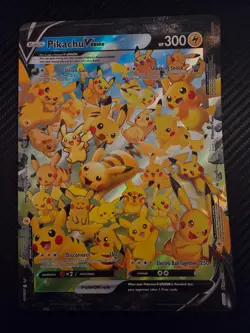 JUMBO Pikachu V Union Card SWSH141 Oversized Promo Pokemon Celebrations 25th NM - Image 1