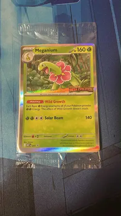 Pokemon Mega Evolution Prerelease STAFF Promo (Set of 4) SEALED - Image 1