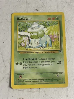 Pokemon Bulbasaur x1 68/110 - Legendary Collection - Image 1