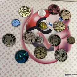 Pokemon TCG Official Coin Lot of 5-No Duplicates- Free Shipping- READ - Image 1