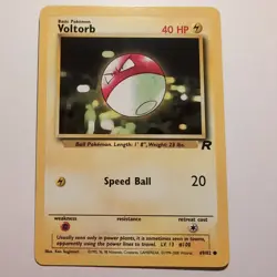 Voltorb - Pokemon TCG Karte - Team Rocket - 69/82 - 2000 - English - Image 1