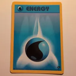 Water Energy - Pokemon TCG Karte - Gym Challenge - 132/132 - 2000 - English - Image 1