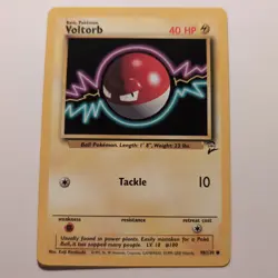 Voltorb - Pokemon TCG Karte - Base Set 2 - 98/130 - 2000 - English - Image 1
