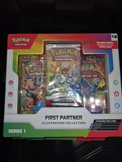 Pokemon TCG First Partner Pack Series 1 Box 2021 Promo 3 Cards English - Image 1