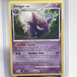 Pokemon Gengar 16/99 Non-Holo Arceus Rare Card 2009 LP VINTAGE TCG RAW - Image 1