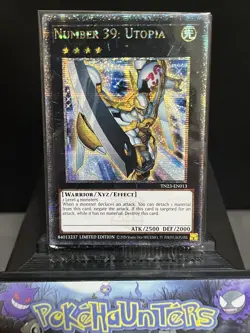 Yu-Gi-Oh Number 39: Utopia Quarter Century Secret Rare TN23-EN013 Sealed - Image 1