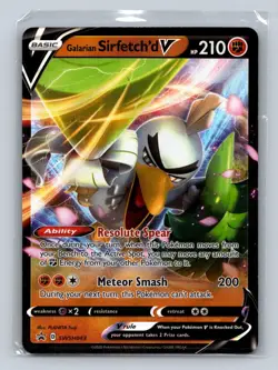 Galarian Sirfetch'd V Promo SWSH: Sword & Shield Promo Cards SWSH043 NM - Image 1