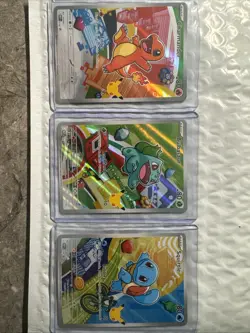 Pokemon First Partner Collection Series 1 Kanto Charmander Bulbasaur Squirtle - Image 1