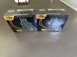 Pokemon TCG Mega Evolution Elite Trainer Box ETB -Mega Lucario Sealed Lot Of 2 - Image 1