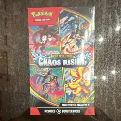 Pokemon TCG Mega Evolution: Chaos Rising Booster Box Bundle 6 Packs | Sealed New - Image 1