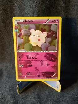 Pokemon TCG Swirlix RC19/RC32 Generations Radiant Collection Reverse Holo - Image 1