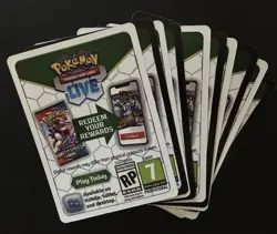 100 X Evolving Skies SWSH Booster Pack TCG Live Codes Pokemon Trading Card Game - Image 1