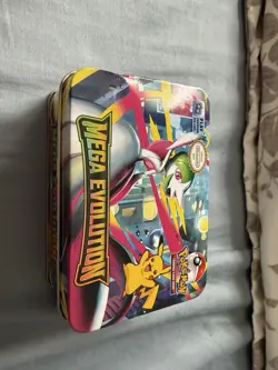 Pokemon TCG Mega Evolution Tin Lot Fake Bulk Cards Holo English + Code Zekrom EX - Image 1