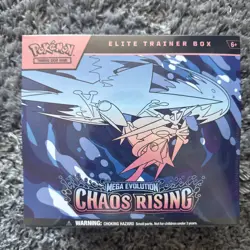 Pokemon TCG Mega Evolution Chaos Rising Elite Trainer Box ETB New (Damaged Seal) - Image 1