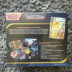 Pokemon TCG Mega Evolution Chaos Rising Elite Trainer Box ETB New (Damaged Seal) - Image 2