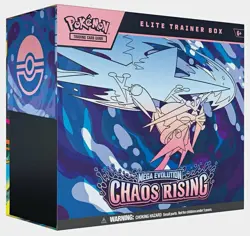 Pokemon TCG Chaos Rising Elite Trainer Box Mega Evolution English - Image 1