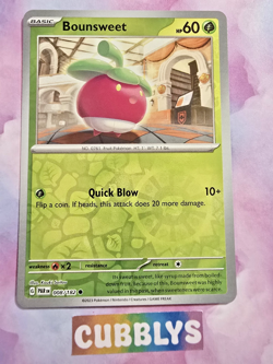 Bounsweet Pokemon Card Bundle - 5 Cards Reg & Rv Holo - Scarlet & Violet SWSH Nm - Image 2