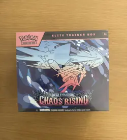 Pokemon Mega Evolution: Chaos Rising Elite Trainer Box Brand New Sealed ETB TCG - Image 1