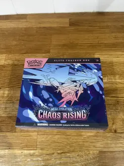 Pokemon Mega Evolution Chaos Rising Elite Trainer Box ETB New & Sealed - Image 1