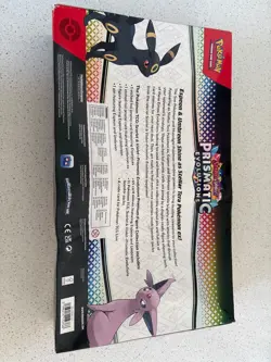 Pokemon TCG Prismatic Evolutions Premium Figure Collection Sealed Box - Image 3