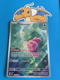 Alomomola 108/086 Pokemon TCG SV10.5 Black Bolt Illustration Rare See Pictures - Image 1